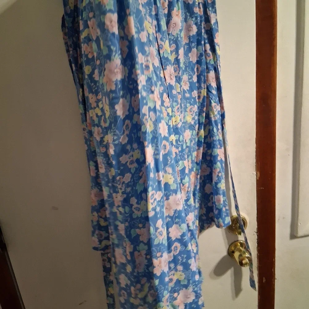 Cottagecore Plus‎ Floral Print Half Apron Lovely And Gorgeous!